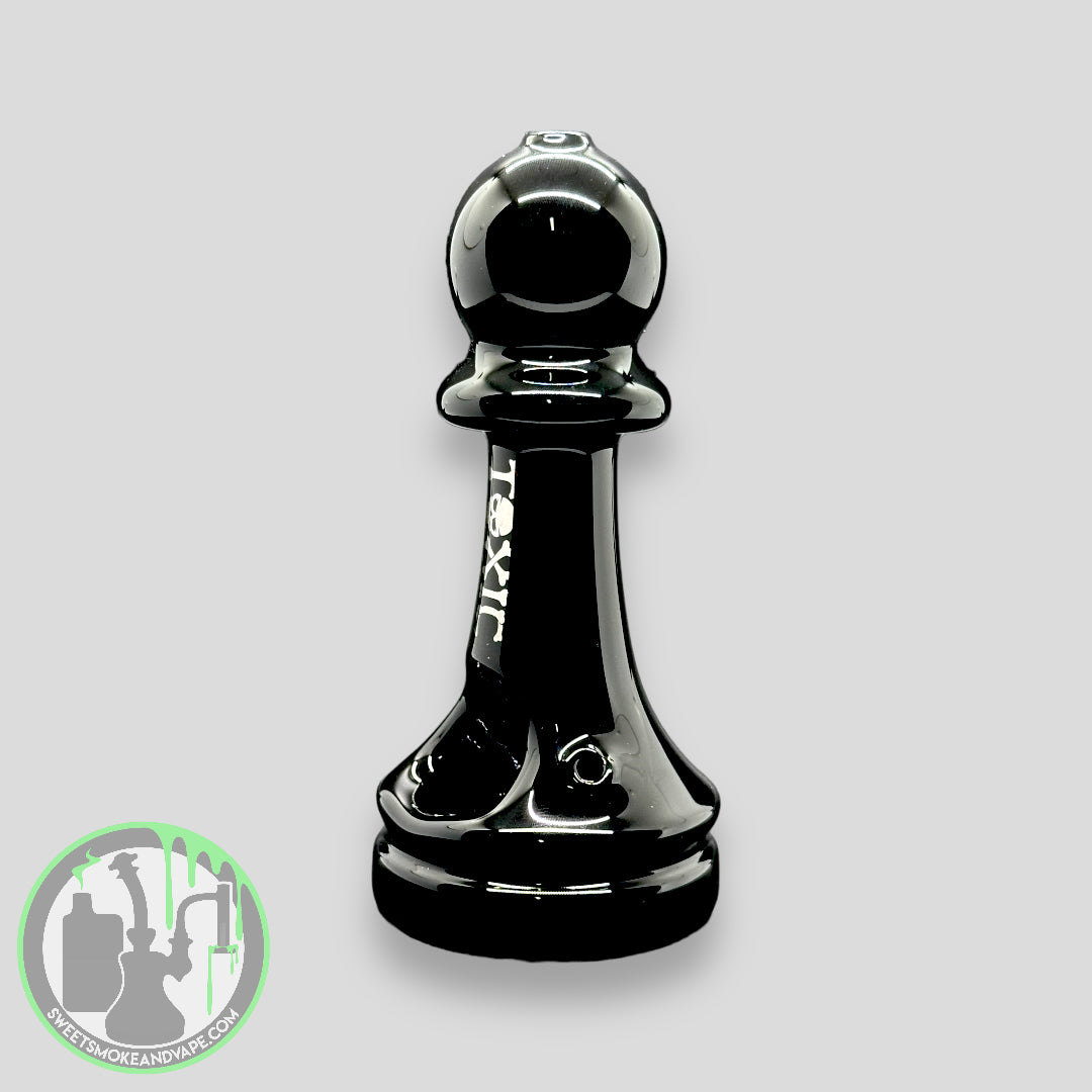 Toxic Glass - Chess Hand Pipe Black