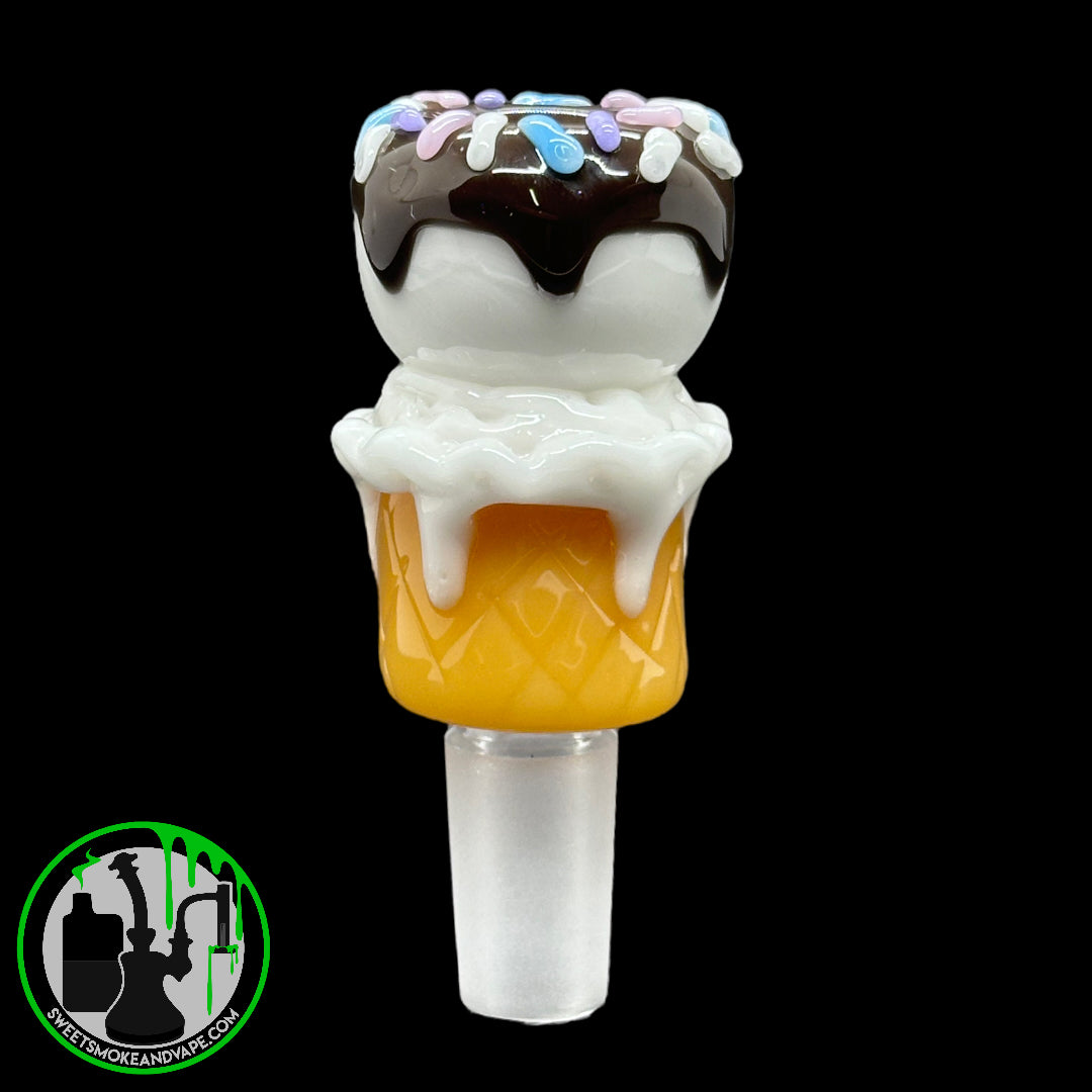 Empire Glassworks - Ice Cream Cone Bowl (14mm)