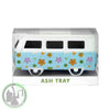 Vintage Bus Ashtray - Flower Power Design