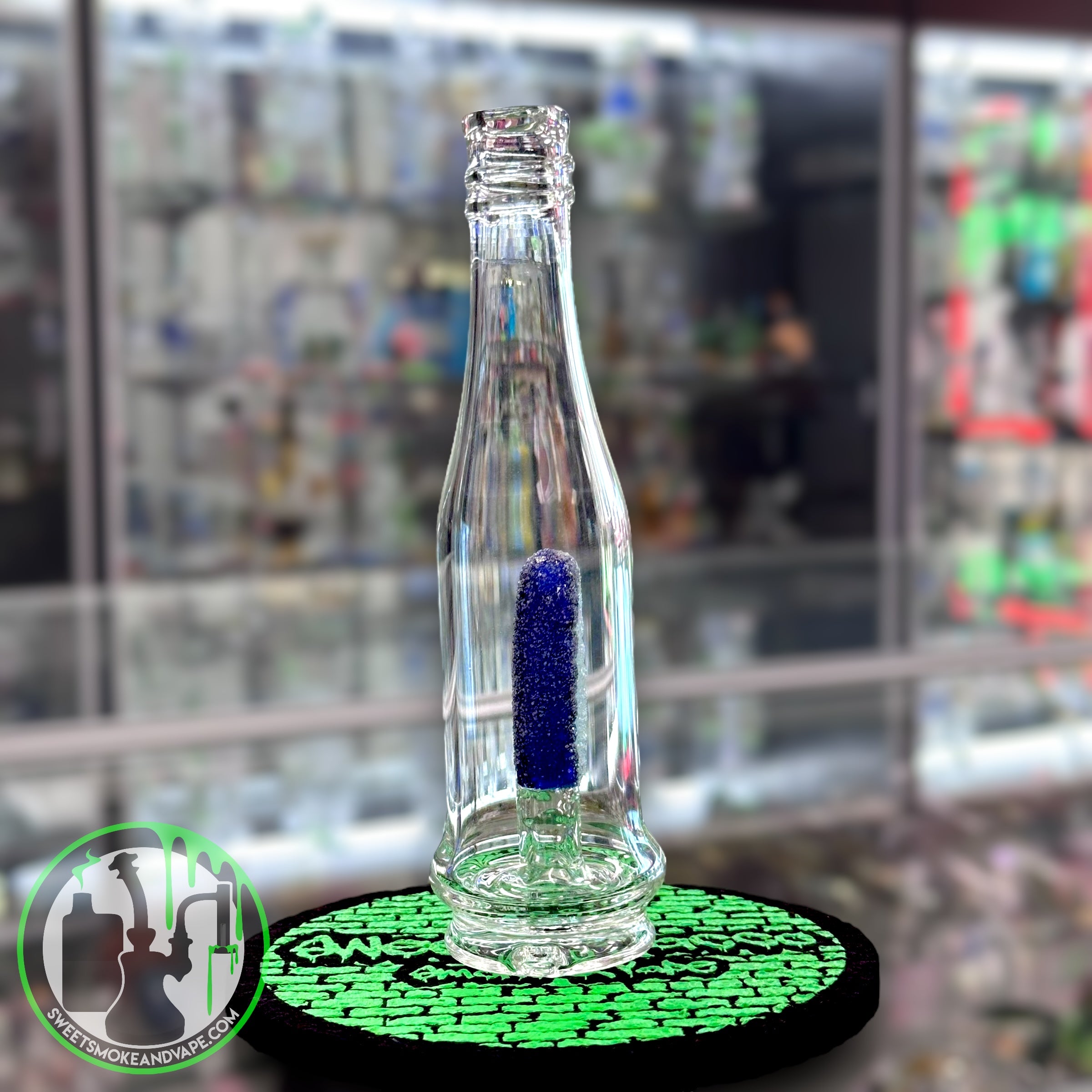 Emperial Glass - Bottle w/ Sour Worm Puffco Attachment #1