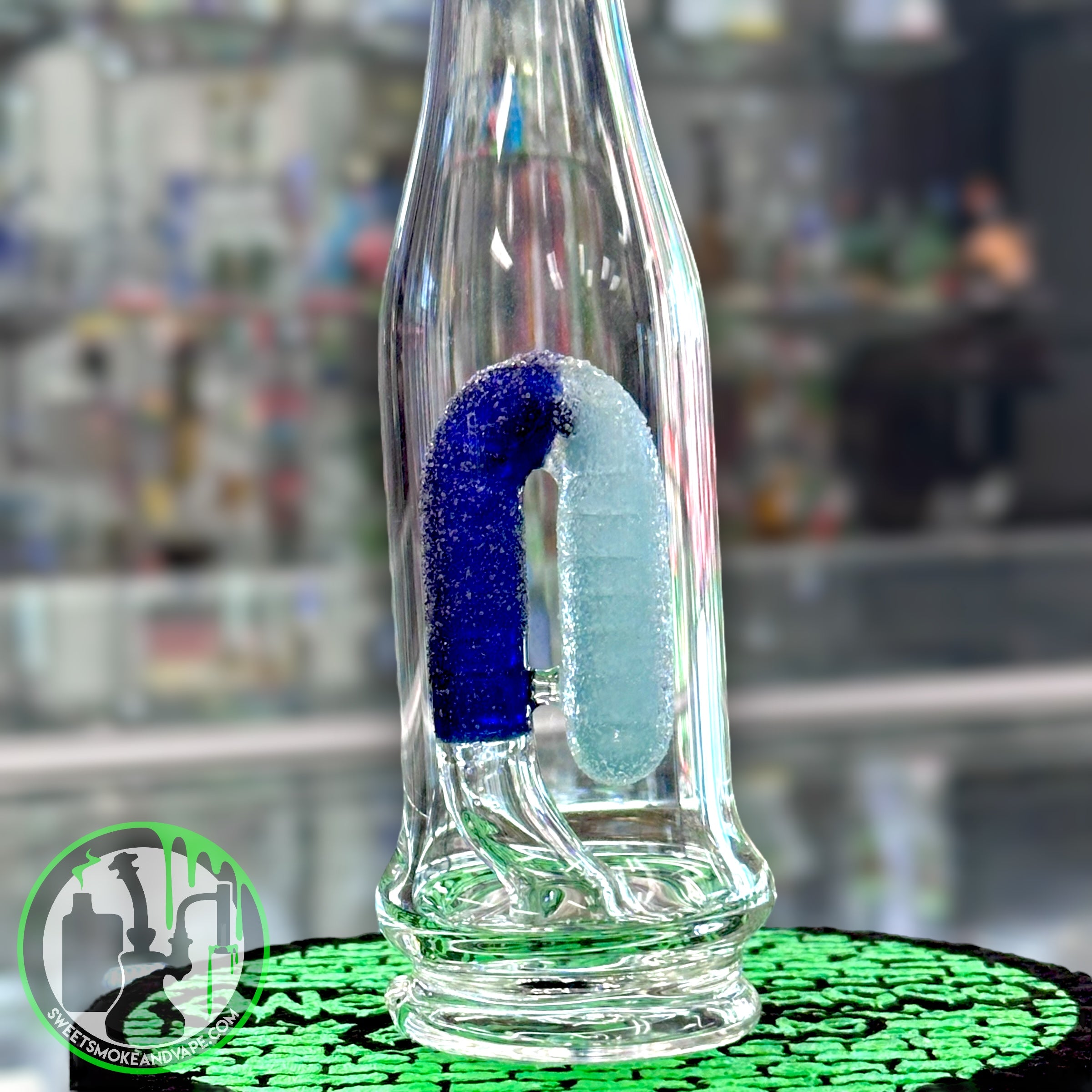 Emperial Glass - Bottle w/ Sour Worm Puffco Attachment #1