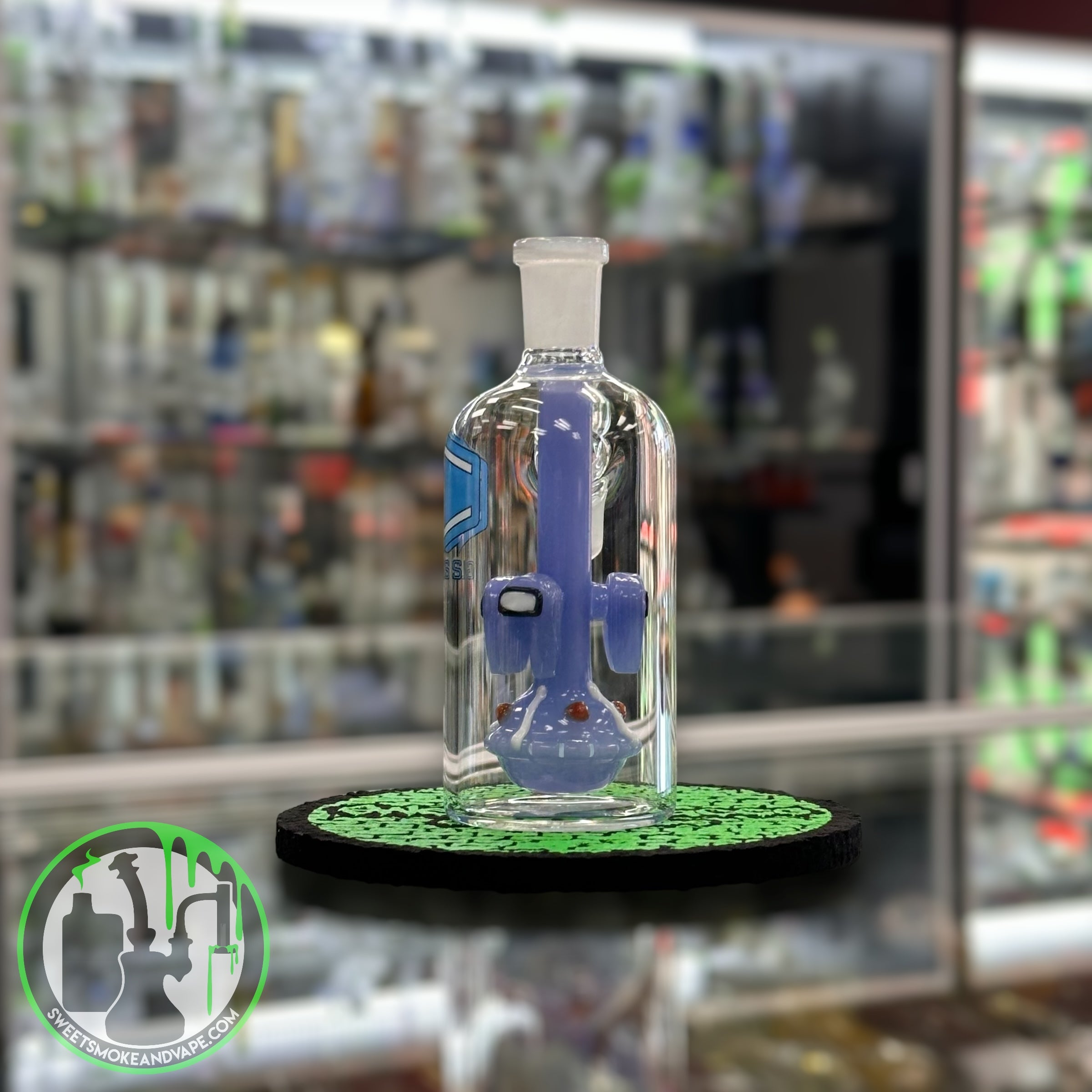 IC Glass - Ash Catcher 14mm 45 Blue