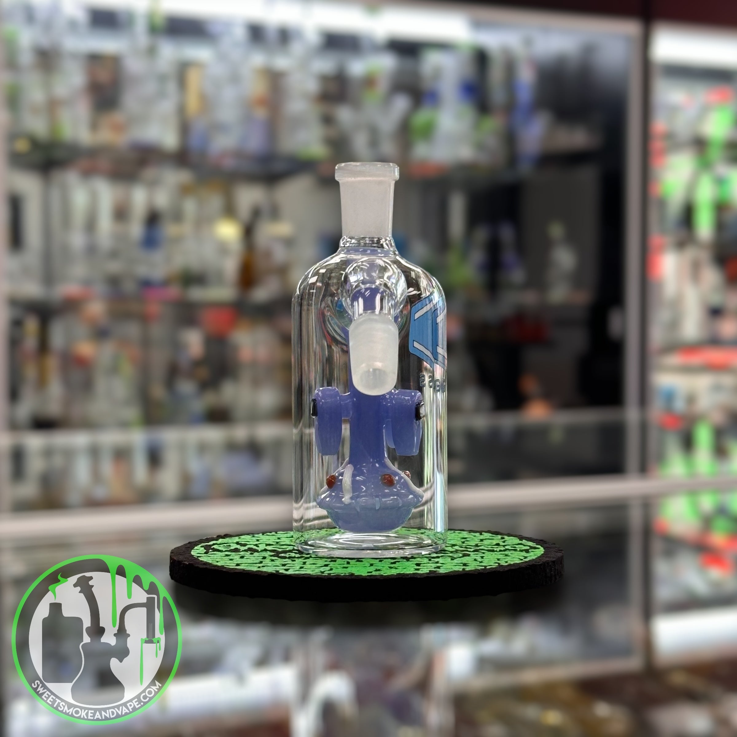 IC Glass - Ash Catcher 14mm 45 Blue