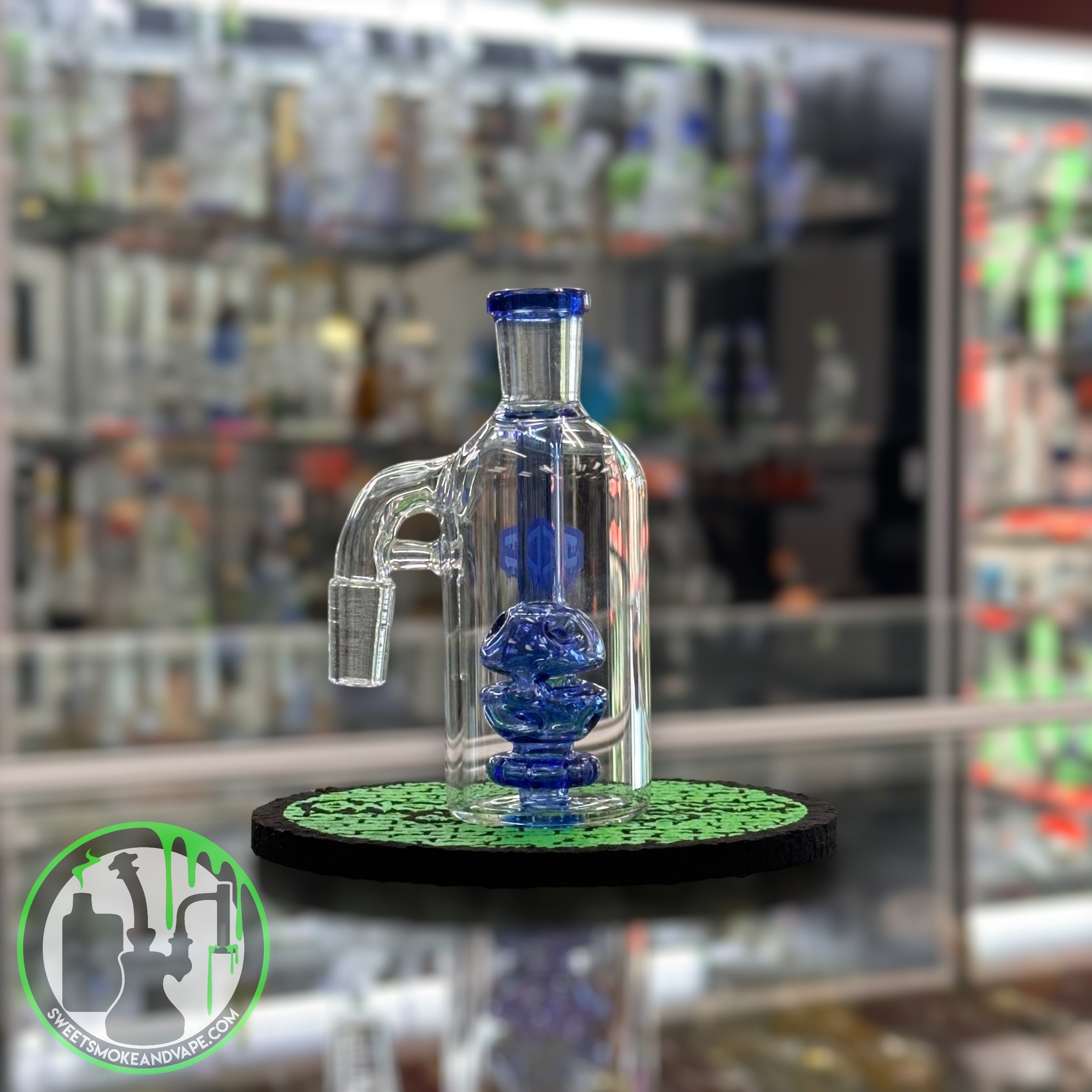 IC Glass - Ash Catcher 14mm 90 Blue #2