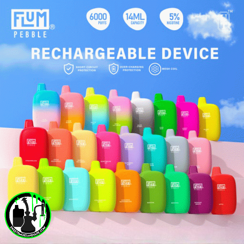 Flum Pebble Disposable Vape 6000 Puffs