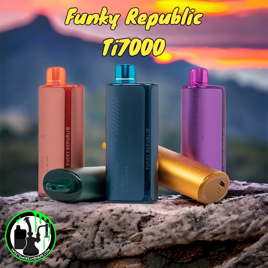 Funky Republic Ti7000 Disposable Vapes 7000 Puffs