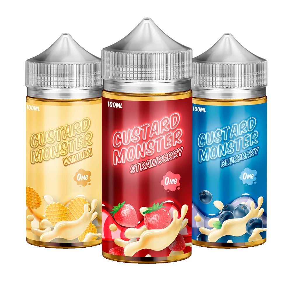 Jam Monster Custard Monster Series E-Juice 100ml