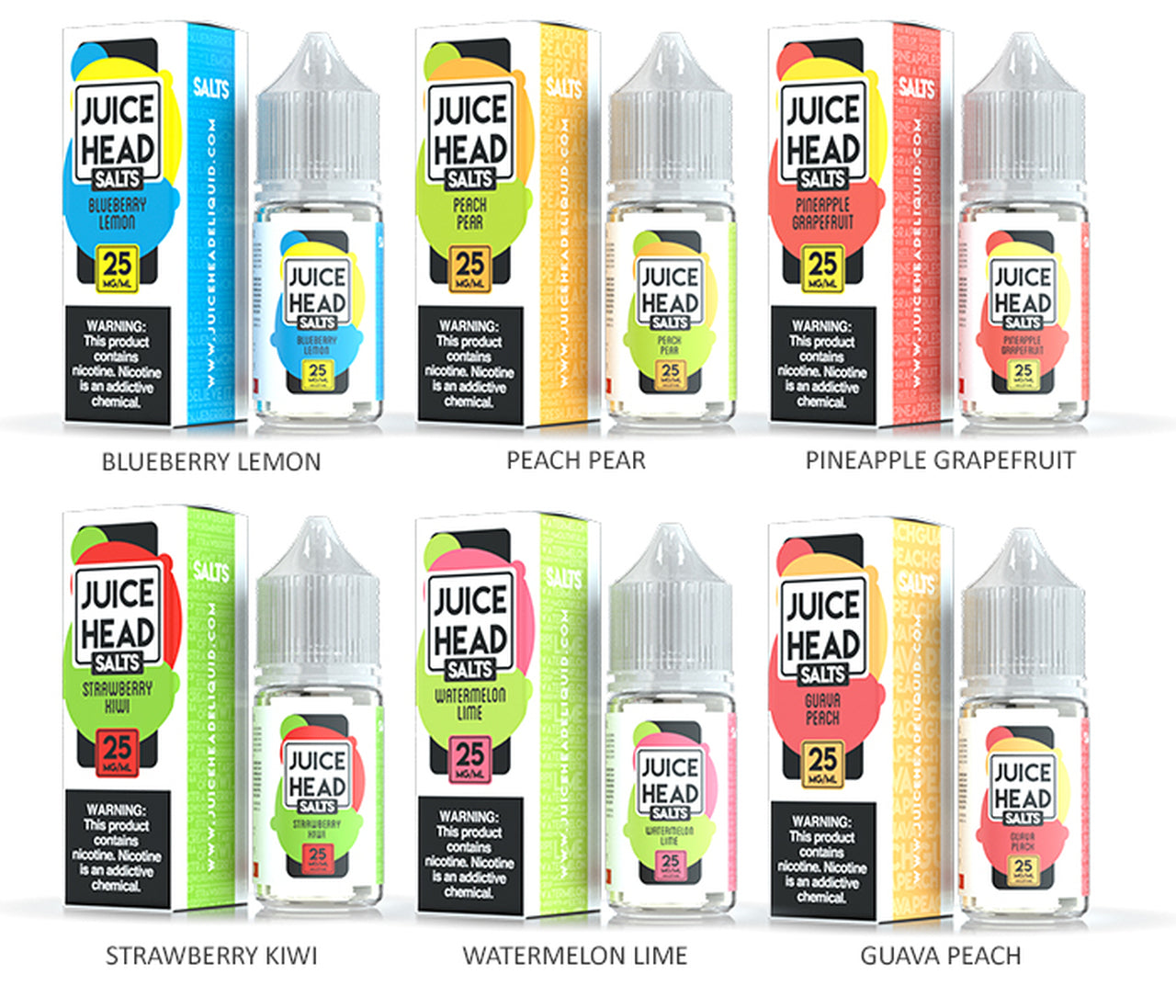 Juice Head Salt Nicotine 30ml