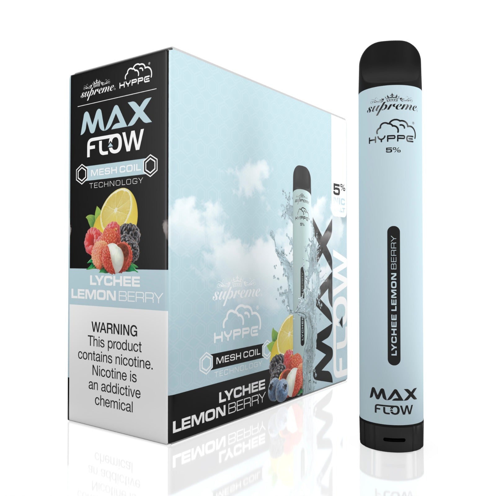 Hyppe Max Flow Disposable Vape 2000 Puffs