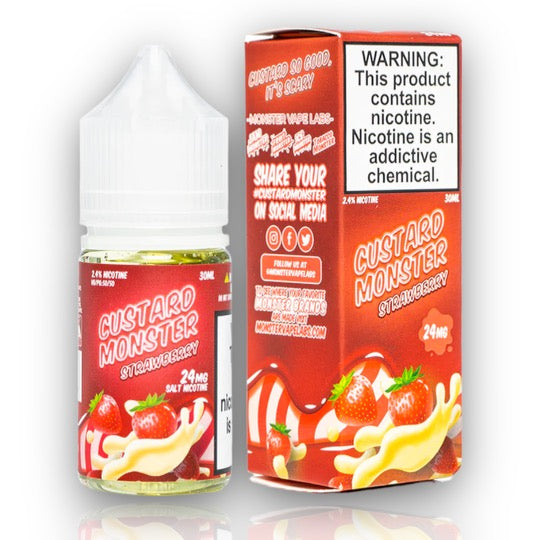 Jam Monster Custard Monster Series E-Juice 100ml