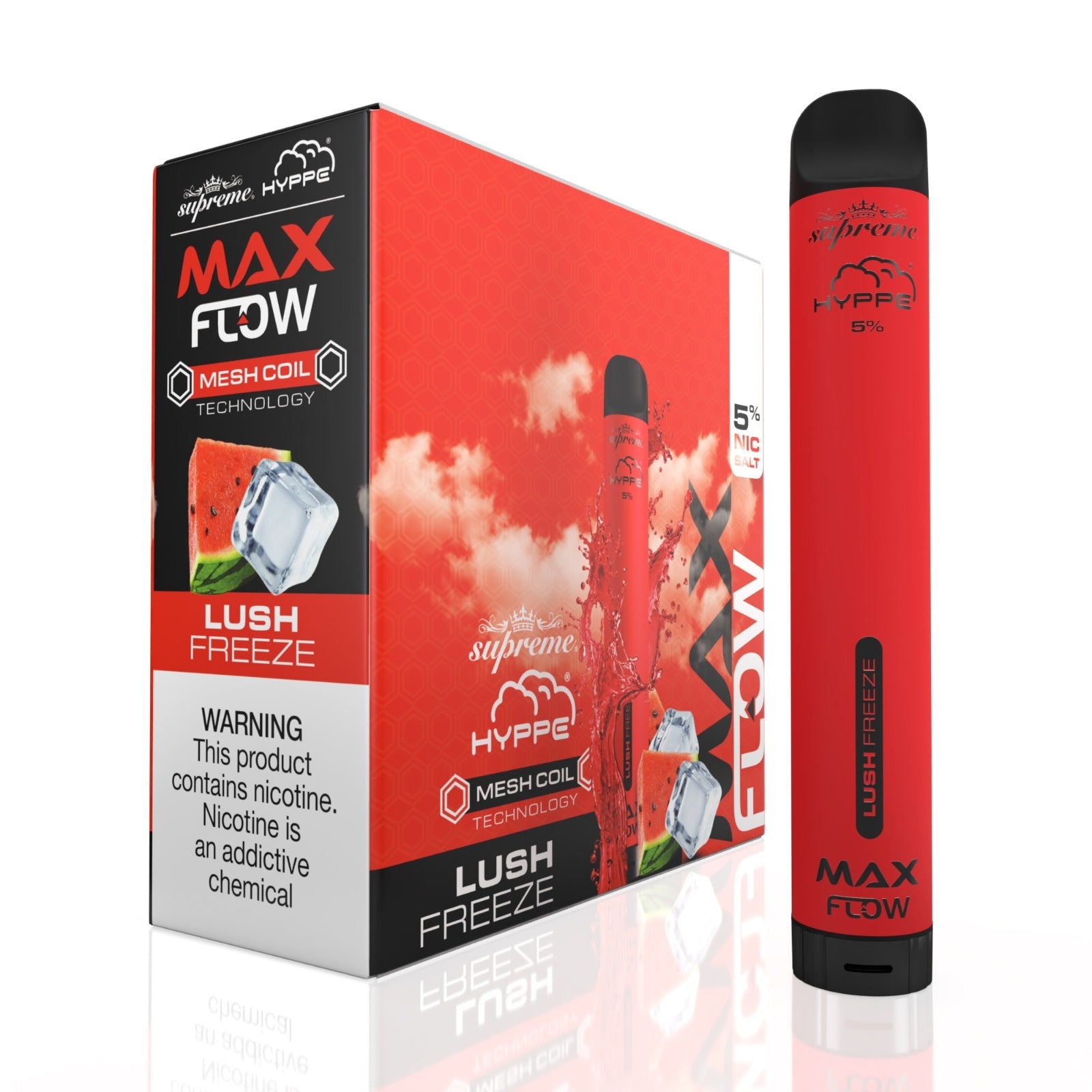 Hyppe Max Flow Disposable Vape 2000 Puffs